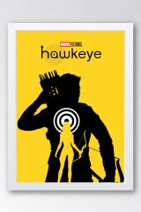 Hawkeye Çerçeveli Tablo - Marvel Dizi Posteri Tablo