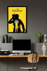 Hawkeye Çerçeveli Tablo - Marvel Dizi Posteri Tablo