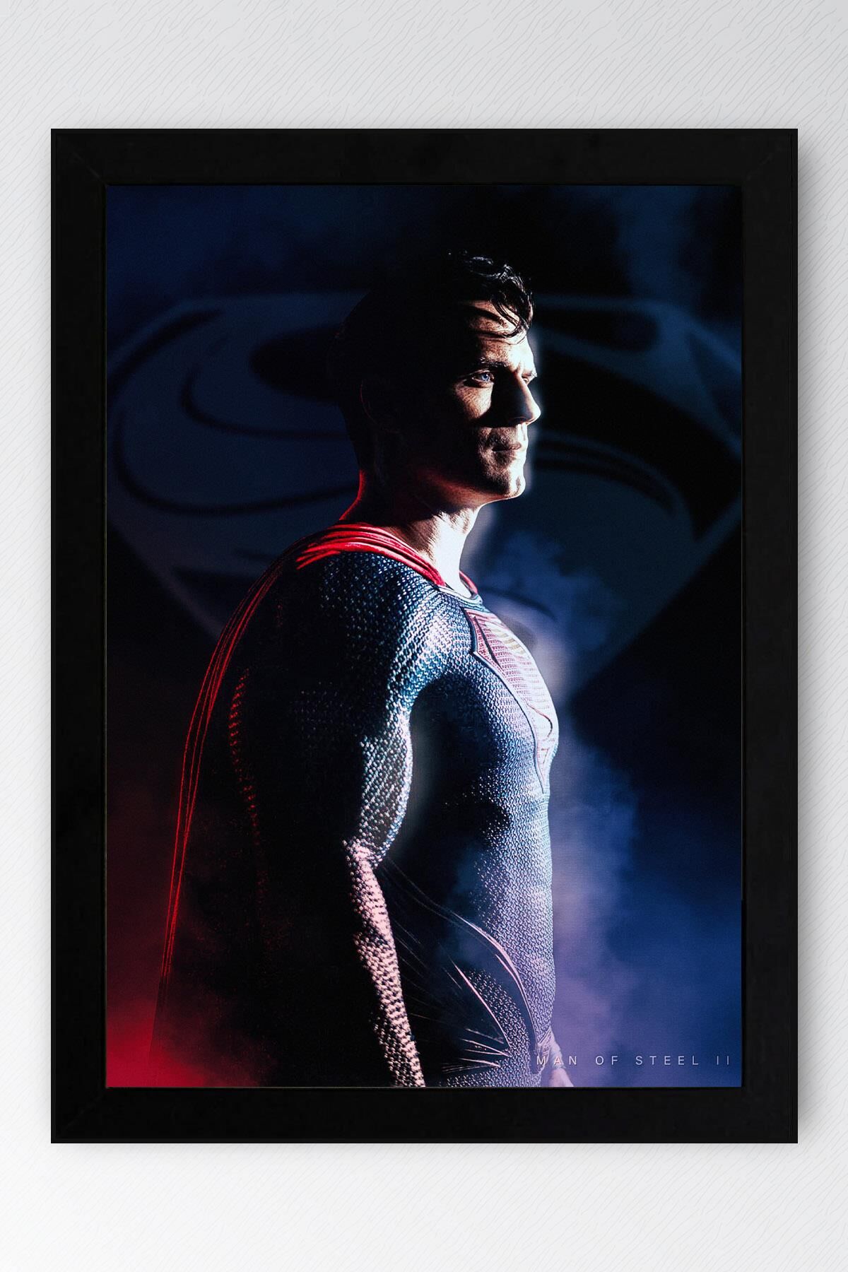 Superman Çerçeveli Tablo - Film Posteri Tablo