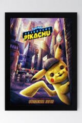 Pokemon Çerçeveli Tablo - Çizgi Film Posteri Tablo