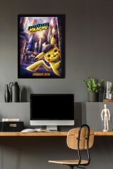 Pokemon Çerçeveli Tablo - Çizgi Film Posteri Tablo