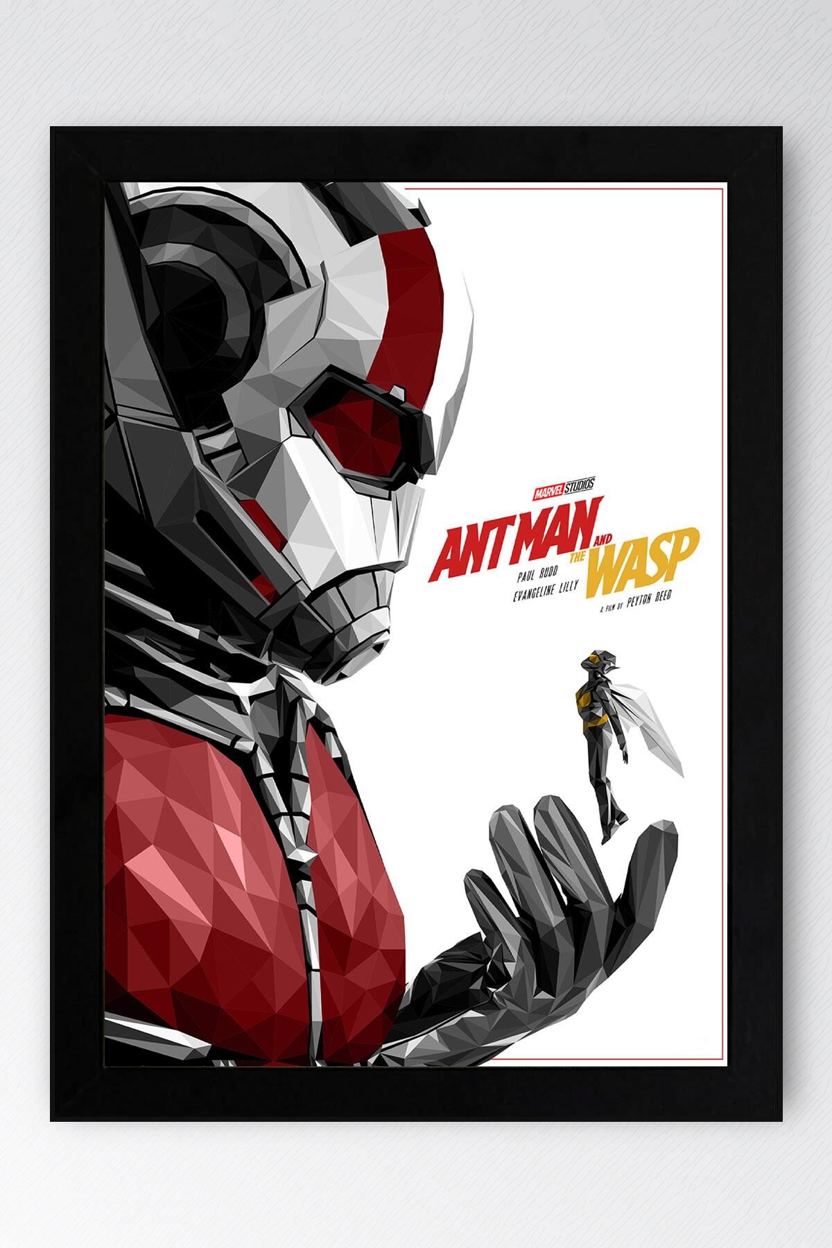 Ant Man and The Wasp Çerçeveli Tablo - Karınca Adam Poster Tablo