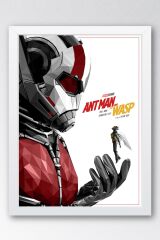 Ant Man and The Wasp Çerçeveli Tablo - Karınca Adam Poster Tablo