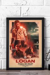 X-Men Çerçeveli Tablo - Logan Film Posteri Tablo