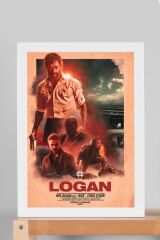 X-Men Çerçeveli Tablo - Logan Film Posteri Tablo