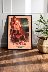X-Men Çerçeveli Tablo - Logan Film Posteri Tablo