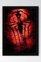 Spider Man Çerçeveli Tablo - Örümcek Adam Fim Posteri Tablo
