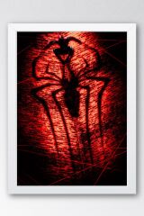 Spider Man Çerçeveli Tablo - Örümcek Adam Fim Posteri Tablo