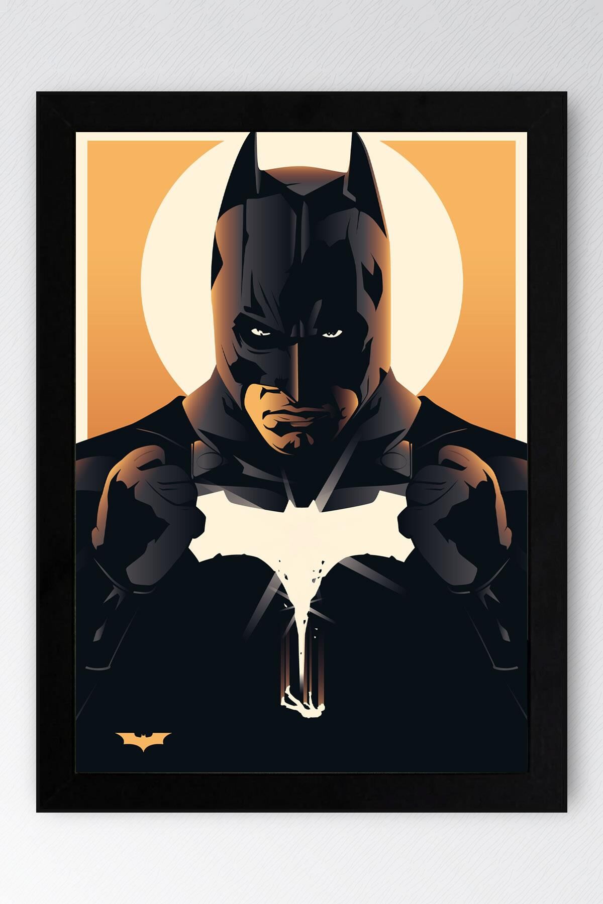 Batman Çerçeveli Tablo - Poster Tablo