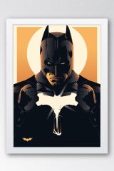 Batman Çerçeveli Tablo - Poster Tablo