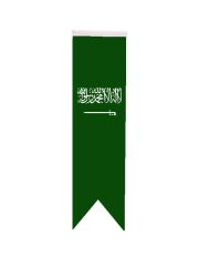 Masa Üstü Kırlangıç Suudi Arabistan Bayrağı - 8x30cm Çift Taraflı Saten Kumaş