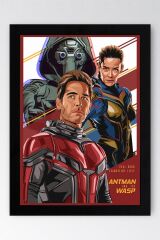 Ant Man Çerçeveli Tablo - Karınca Adam Poster Tablo