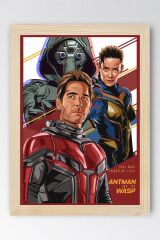 Ant Man Çerçeveli Tablo - Karınca Adam Poster Tablo