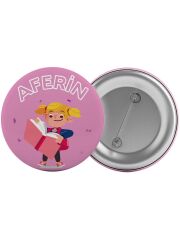 Aferin Çanta Rozeti 20 Adet En Büyük Boy 5.8cm İğneli Broş