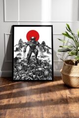 X-Men Wolverine Çerçeveli Tablo - Marvel Film Posteri Tablo