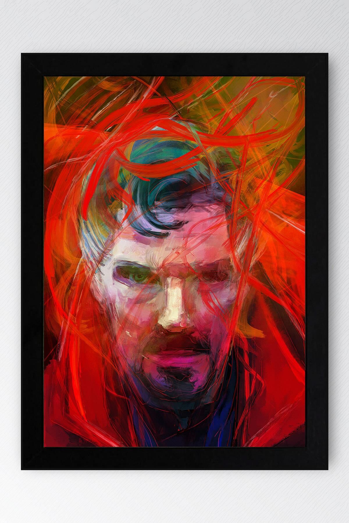 Doctor Strange Çerçeveli Tablo - Marvel Film Afişi Poster Tablo