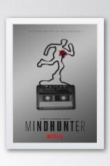 Mindhunter Çerçeveli Tablo - Dizi Posteri Tablo