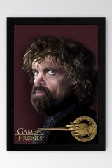 Game of Thrones Tyrion Lannister Çerçeveli Tablo - Taht Oyunları Dizi Posteri Tablo