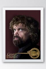 Game of Thrones Tyrion Lannister Çerçeveli Tablo - Taht Oyunları Dizi Posteri Tablo