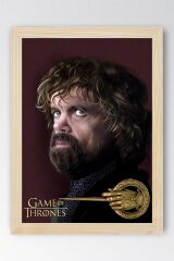 Game of Thrones Tyrion Lannister Çerçeveli Tablo - Taht Oyunları Dizi Posteri Tablo