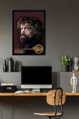 Game of Thrones Tyrion Lannister Çerçeveli Tablo - Taht Oyunları Dizi Posteri Tablo