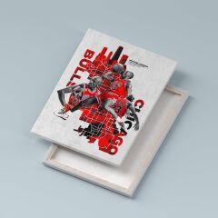 Michael Jordan Kanvas Tablo 40x55cm NBA Poster