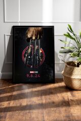 X-Men Deadpool Çerçeveli Tablo - Marvel Film Posteri Tablo