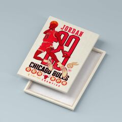 Michael Jordan Kanvas Tablo 40x55cm NBA Poster