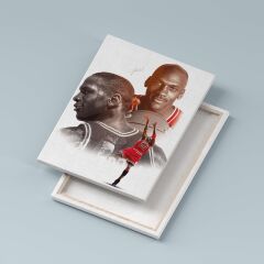 Michael Jordan Kanvas Tablo 40x55cm NBA Poster