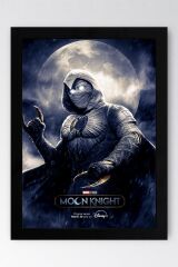 Moon Knight Çerçeveli Tablo - Moon Knight Marvel Dizi Posteri Tablo