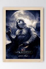 Moon Knight Çerçeveli Tablo - Moon Knight Marvel Dizi Posteri Tablo