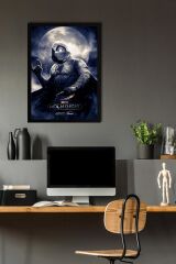 Moon Knight Çerçeveli Tablo - Moon Knight Marvel Dizi Posteri Tablo