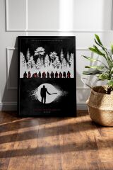 The Walking Dead Çerçeveli Tablo - Dizi Posteri Tablo