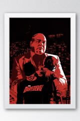 Daredevil Çerçeveli Tablo - Marvel Dizi Poster Tablo