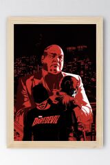 Daredevil Çerçeveli Tablo - Marvel Dizi Poster Tablo
