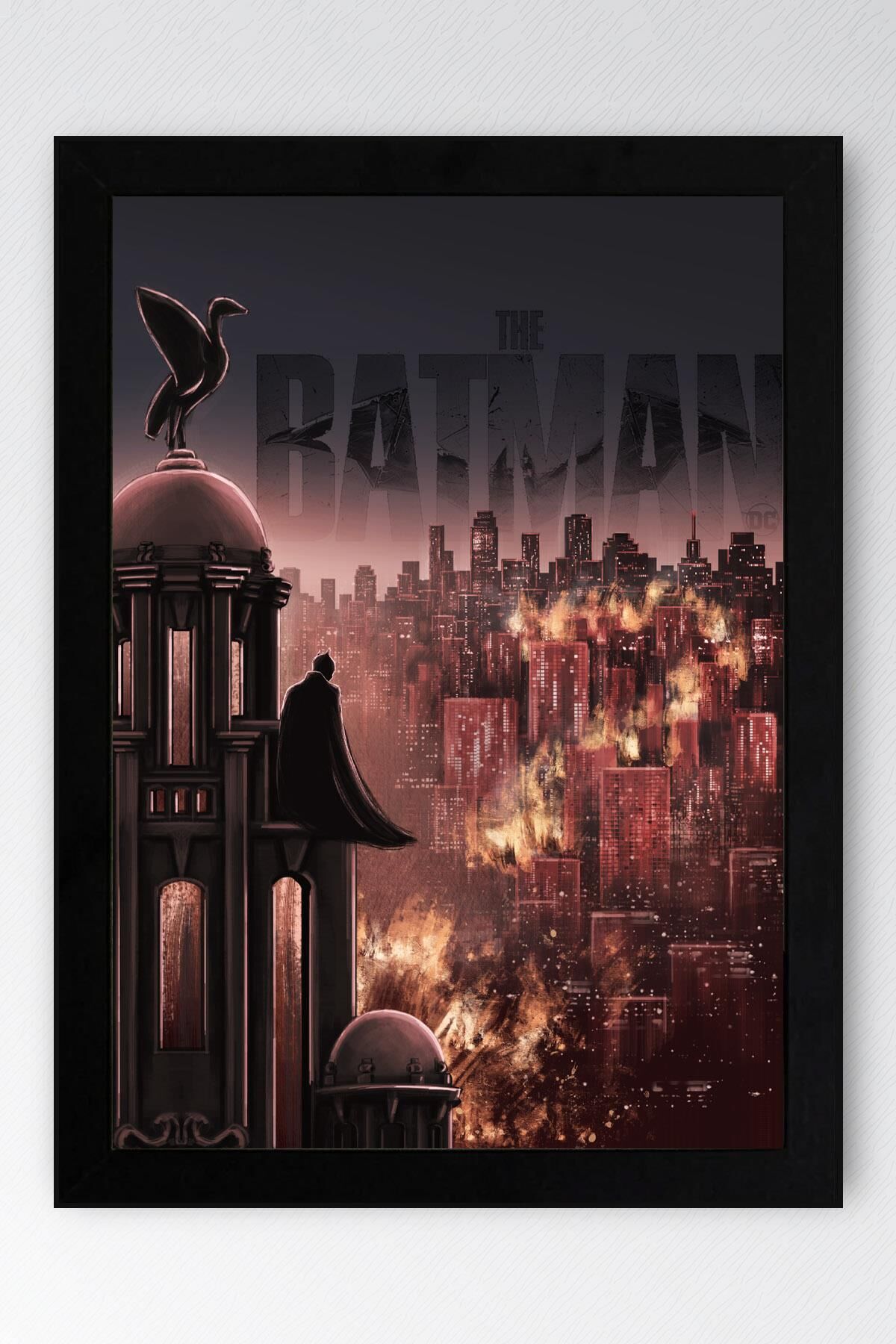 Batman Çerçeveli Tablo - Poster Tablo