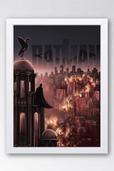 Batman Çerçeveli Tablo - Poster Tablo