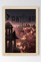 Batman Çerçeveli Tablo - Poster Tablo