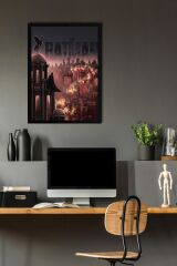 Batman Çerçeveli Tablo - Poster Tablo