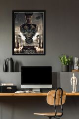 Black Panther Çerçeveli Tablo - Wakanda Forever Poster Tablo