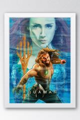 Aquaman Çerçeveli Tablo - Marvel Poster Tablo