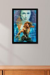 Aquaman Çerçeveli Tablo - Marvel Poster Tablo