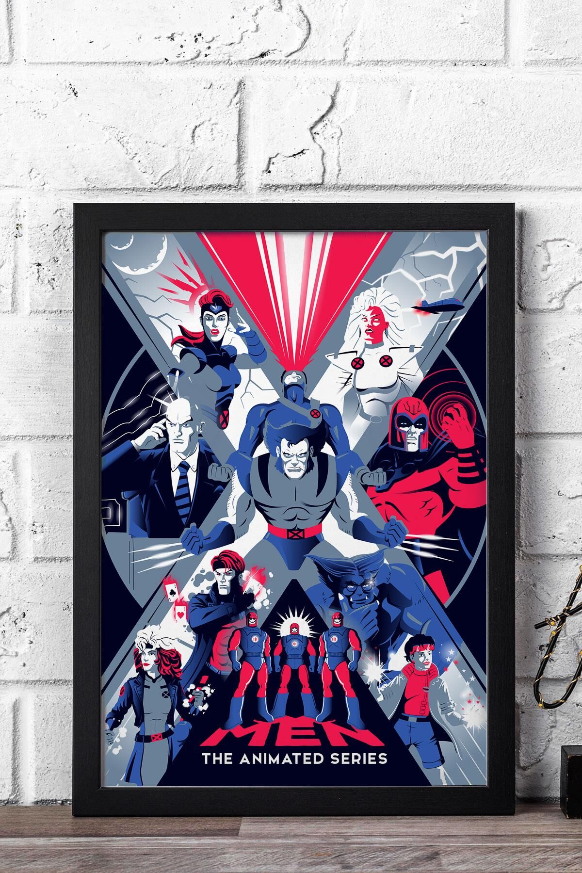 X-Men Çerçeveli Tablo - Marvel Film Posteri Tablo