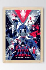 X-Men Çerçeveli Tablo - Marvel Film Posteri Tablo