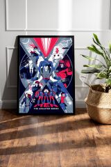 X-Men Çerçeveli Tablo - Marvel Film Posteri Tablo