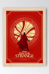 Doctor Strange Çerçeveli Tablo - Marvel Film Afişi Poster Tablo