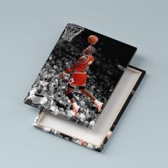 Michael Jordan Kanvas Tablo 40x55cm NBA Poster