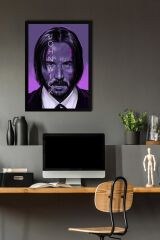 John Wick Çerçeveli Tablo - Film Posteri Tablo
