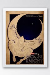 Moon Knight Çerçeveli Tablo - Moon Knight Marvel Dizi Posteri Tablo