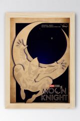 Moon Knight Çerçeveli Tablo - Moon Knight Marvel Dizi Posteri Tablo